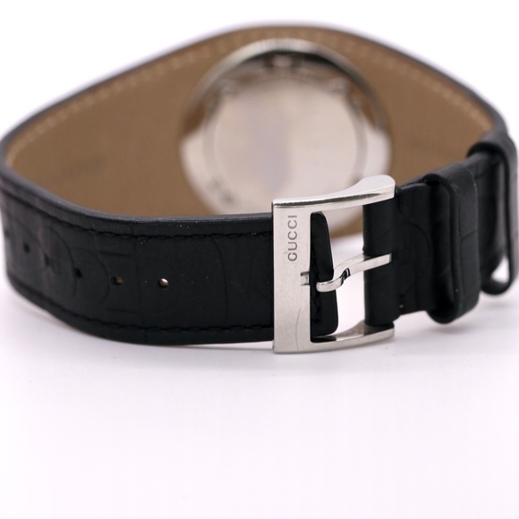 Gucci Black Watch Leather Monogram - Picture 4 of 10